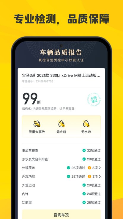 真橙二手车app